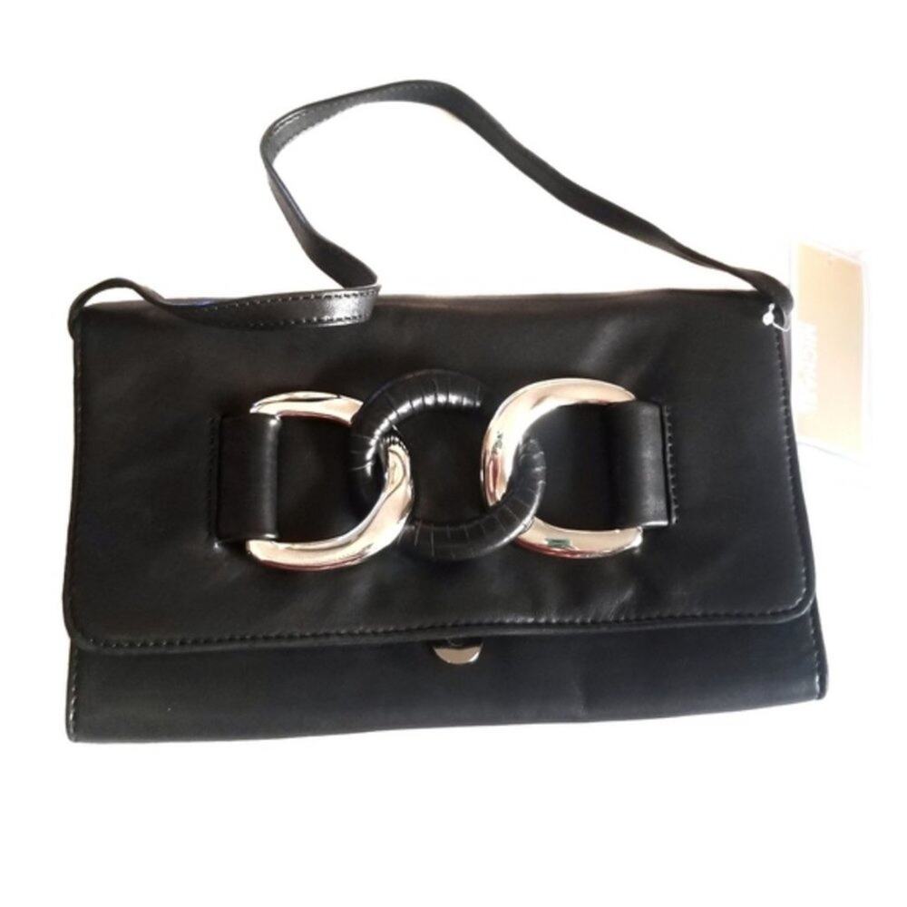 NWT MICHAEL KORS | Oversize Leather ID Clutch